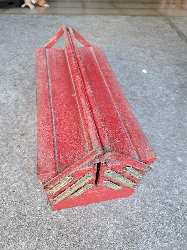 Boite à outils acier, Bricolage & Construction, Enlèvement, Utilisé