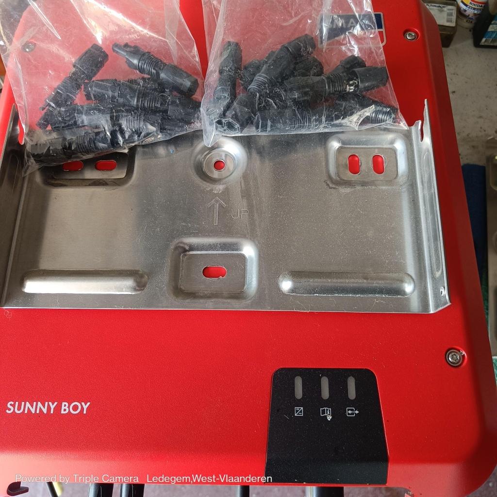 SMA Sunny Boy 5.0  omvormer, Ophalen, Gebruikt