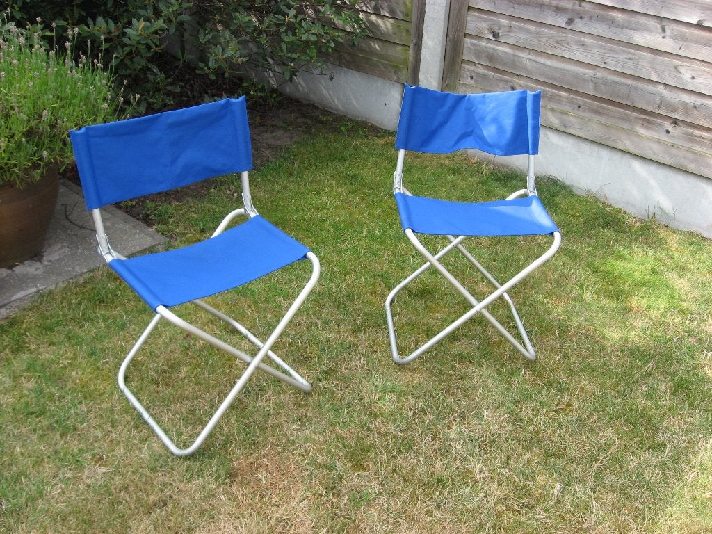 Festivalstoelen Campingstoelen Zitjes met Leuning, Caravanes & Camping, Meubles de camping, Enlèvement, Neuf, Chaise de camping
