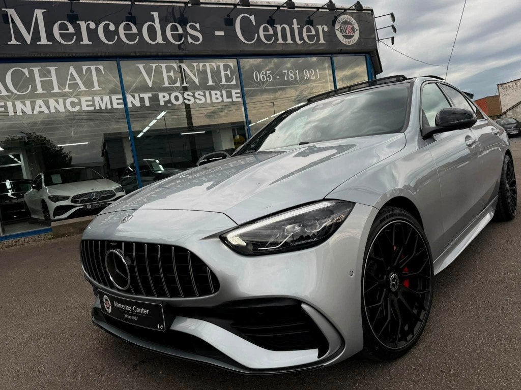 Mercedes-Benz C 220 D * 2025 * PACK 63 AMG * FULL ! TVA, Autos, Mercedes-Benz, Entreprise, Entretenue par le concessionnaire, Noir