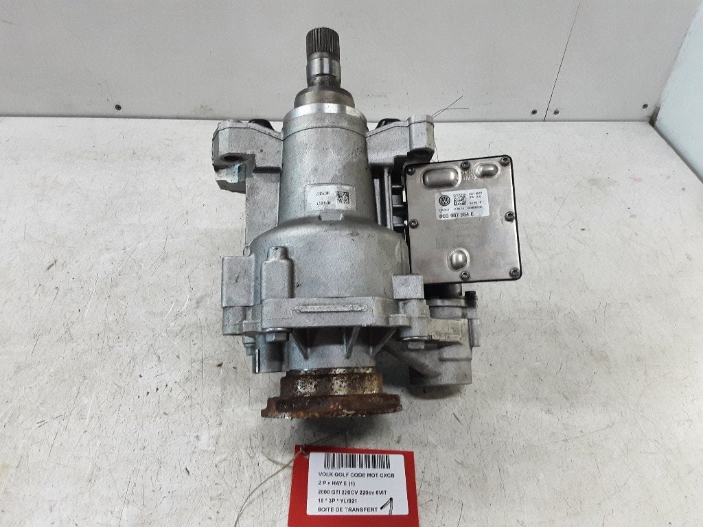 TUSSENBAK 4X4 Volkswagen Golf VII (AUA) (0CQ907554E), Gebruikt, Volkswagen, Mevr. I. Hauben, Rue de l'Espoir 34 34
4030  GRIVEGNÉE, BE