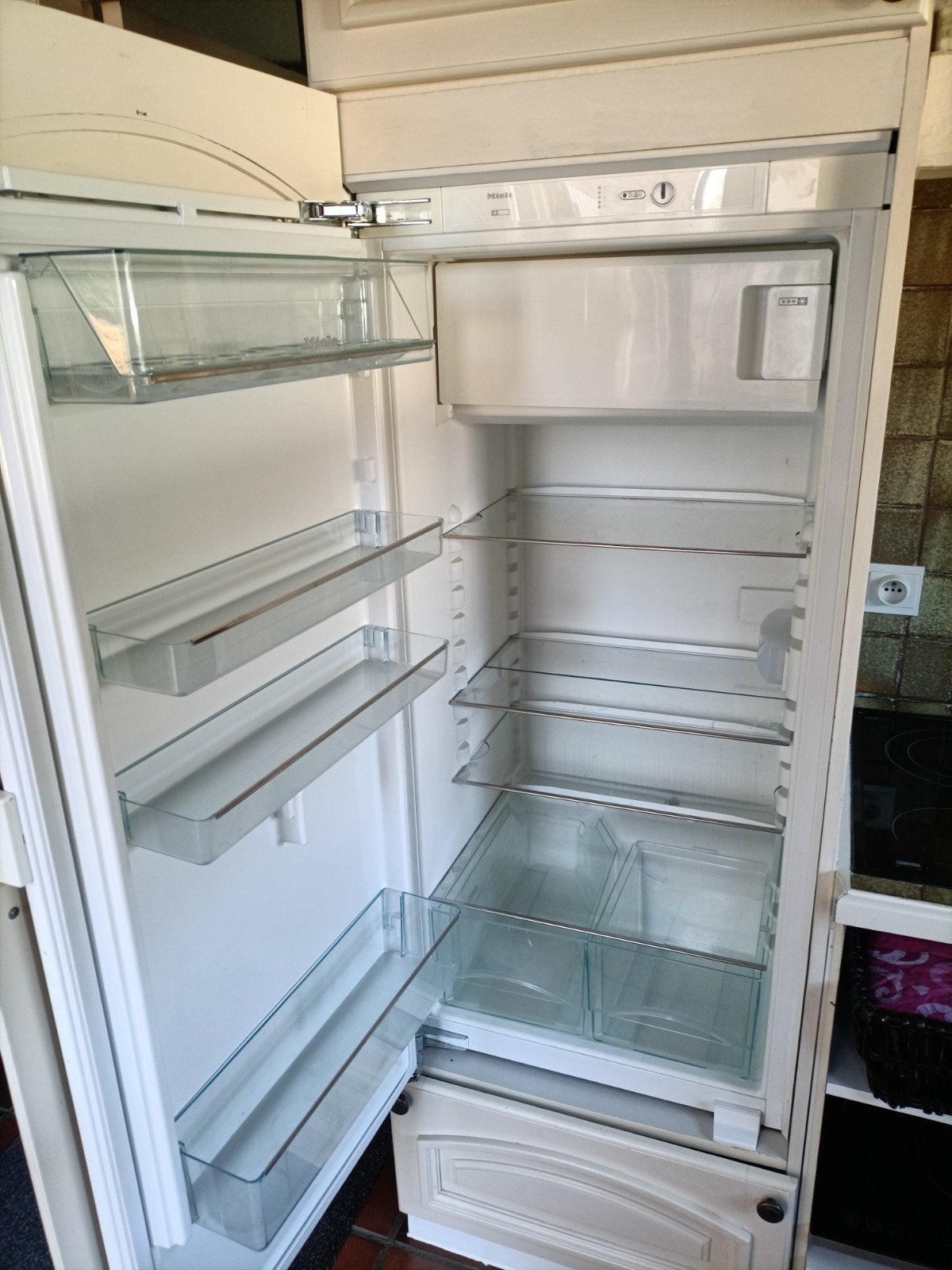 inbouw koelkast met vriesvak, Miele,, Ophalen, Gebruikt, 120 tot 140 cm, 45 tot 60 cm