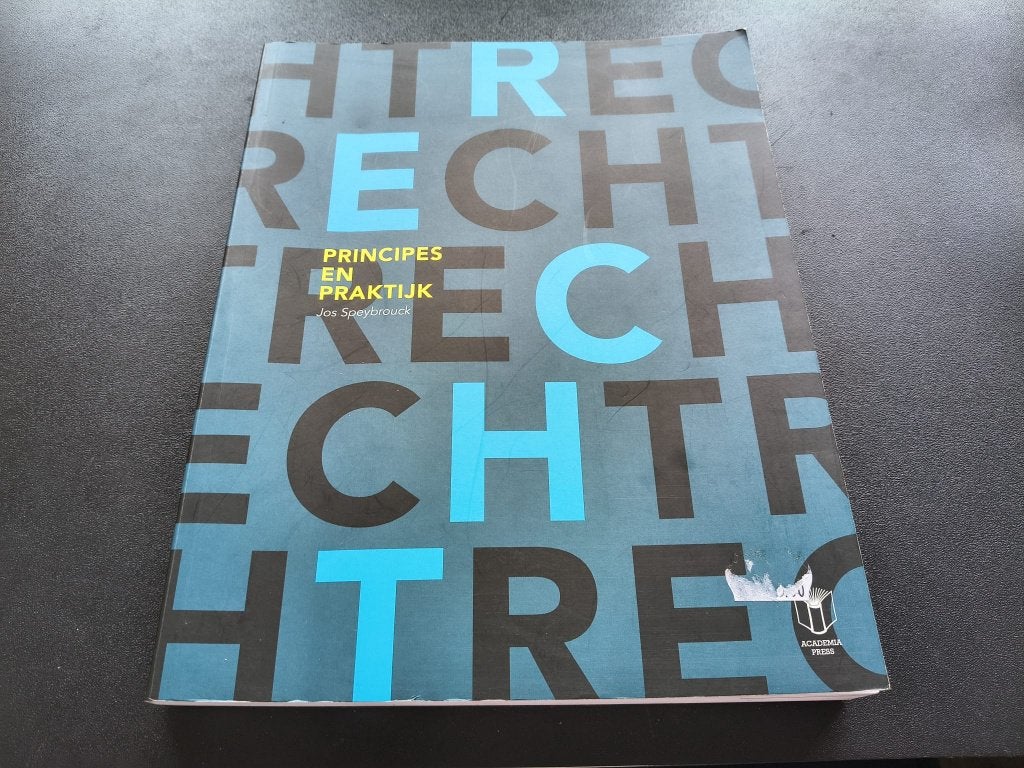 Jos Speybrouck - Recht: Principes en praktijk, Ophalen of Verzenden, Gelezen, Overige niveaus, Jos Speybrouck