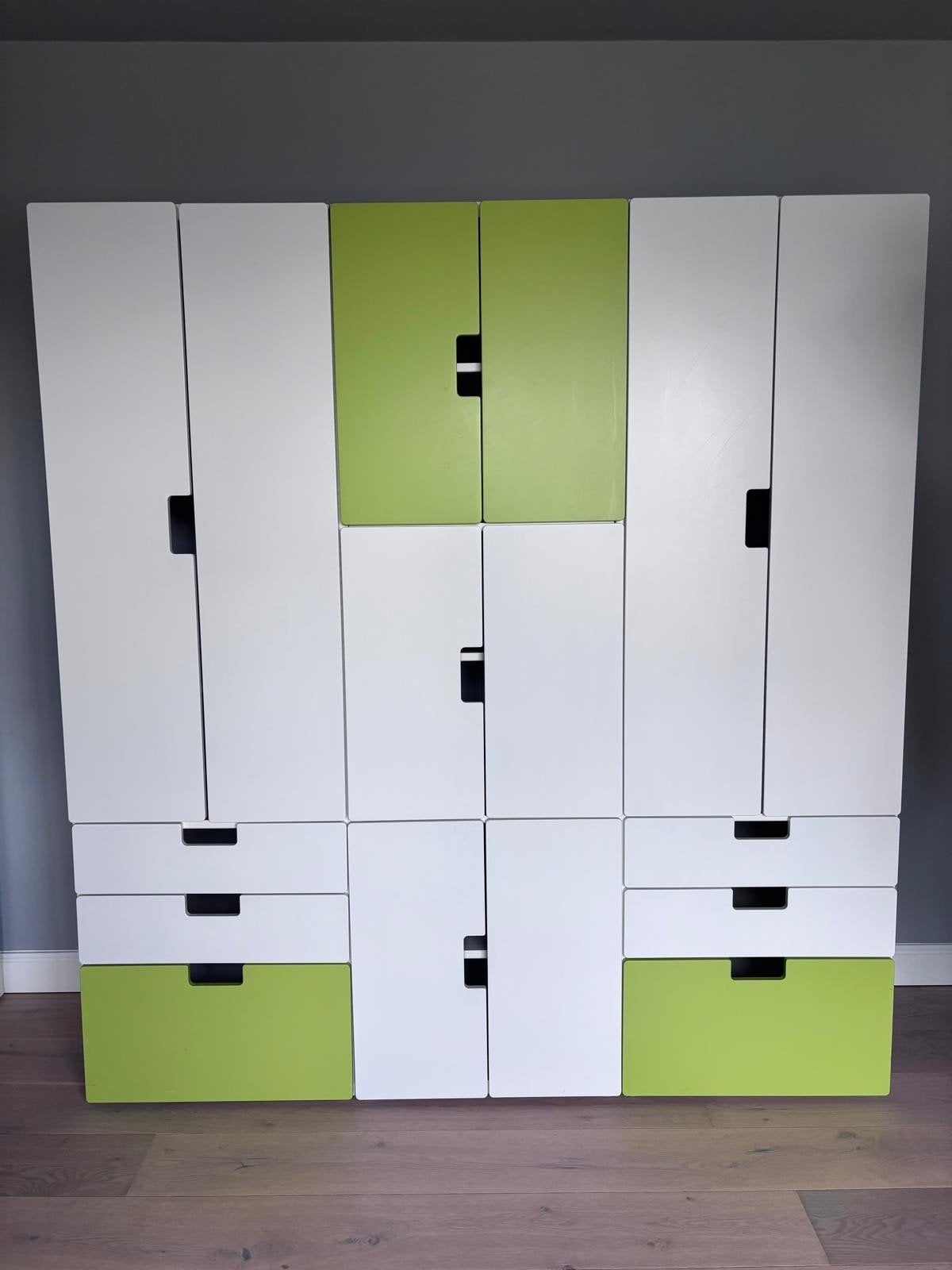Kleerkast kinderkamer Ikea Stuvia, Ophalen, Zo goed als nieuw, Ikea Stuvia