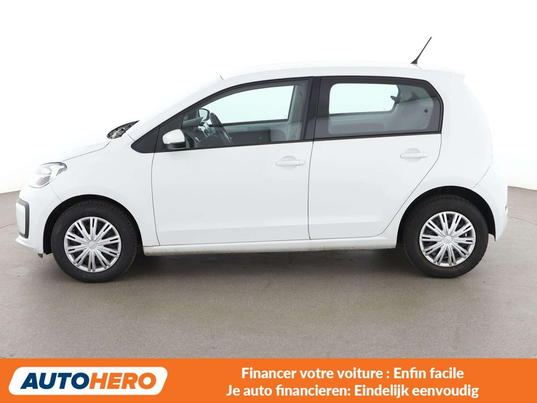 Volkswagen up! 1.0 (bj 2020), Auto's, Voorwielaandrijving, 4 zetels, Stof, Wit
