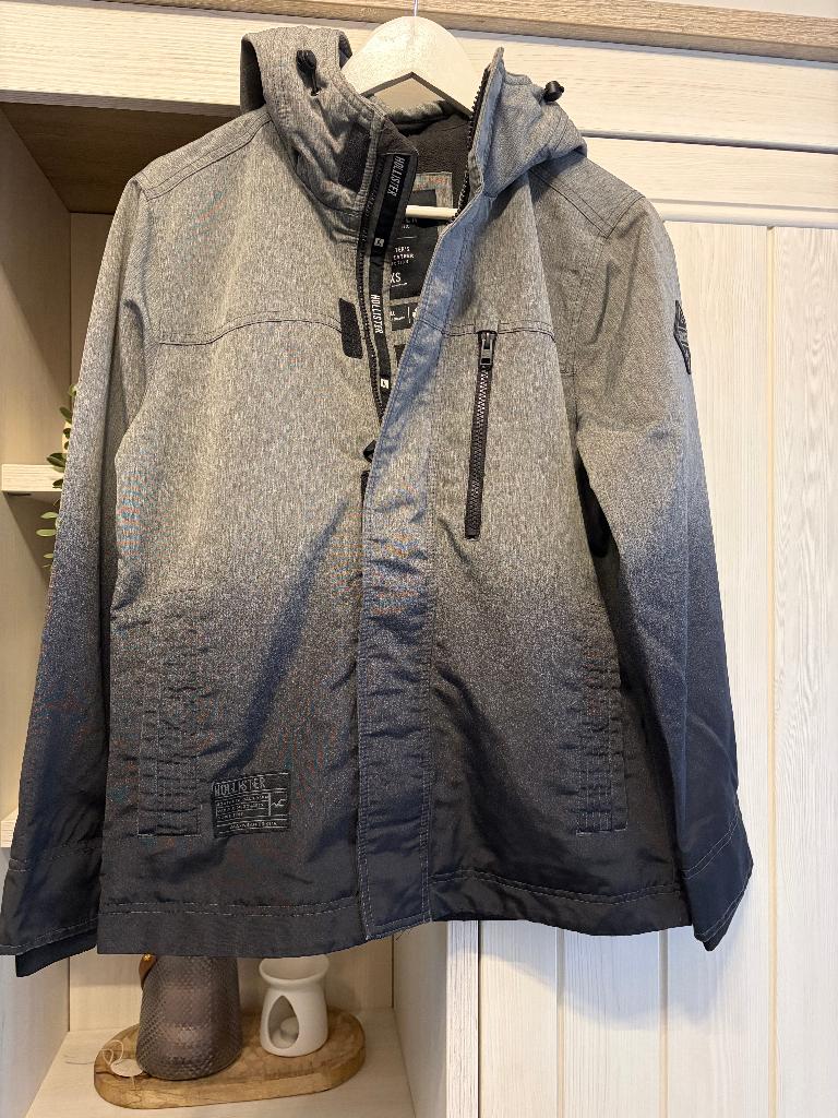Jas Hollister,maat XS, Ophalen of Verzenden, Zo goed als nieuw, Grijs, Hollister