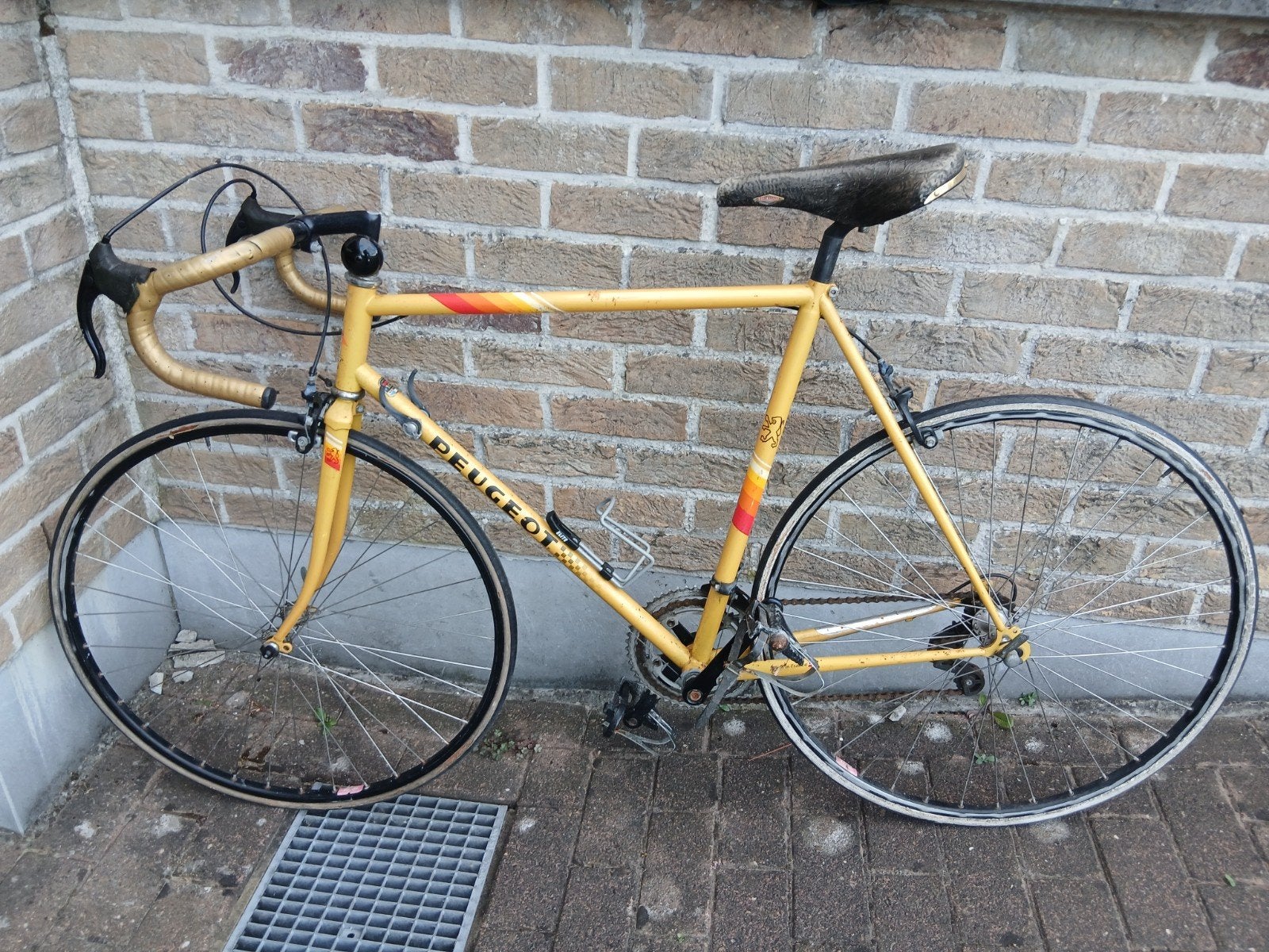 vélo course vintage Peugeot, Vélos & Vélomoteurs, Enlèvement