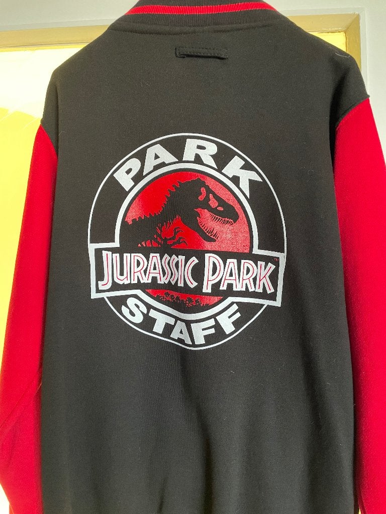 Herenjas Jurassic Park, Maat Medium!!!, Ophalen, Zo goed als nieuw, Maat 46 (S) of kleiner