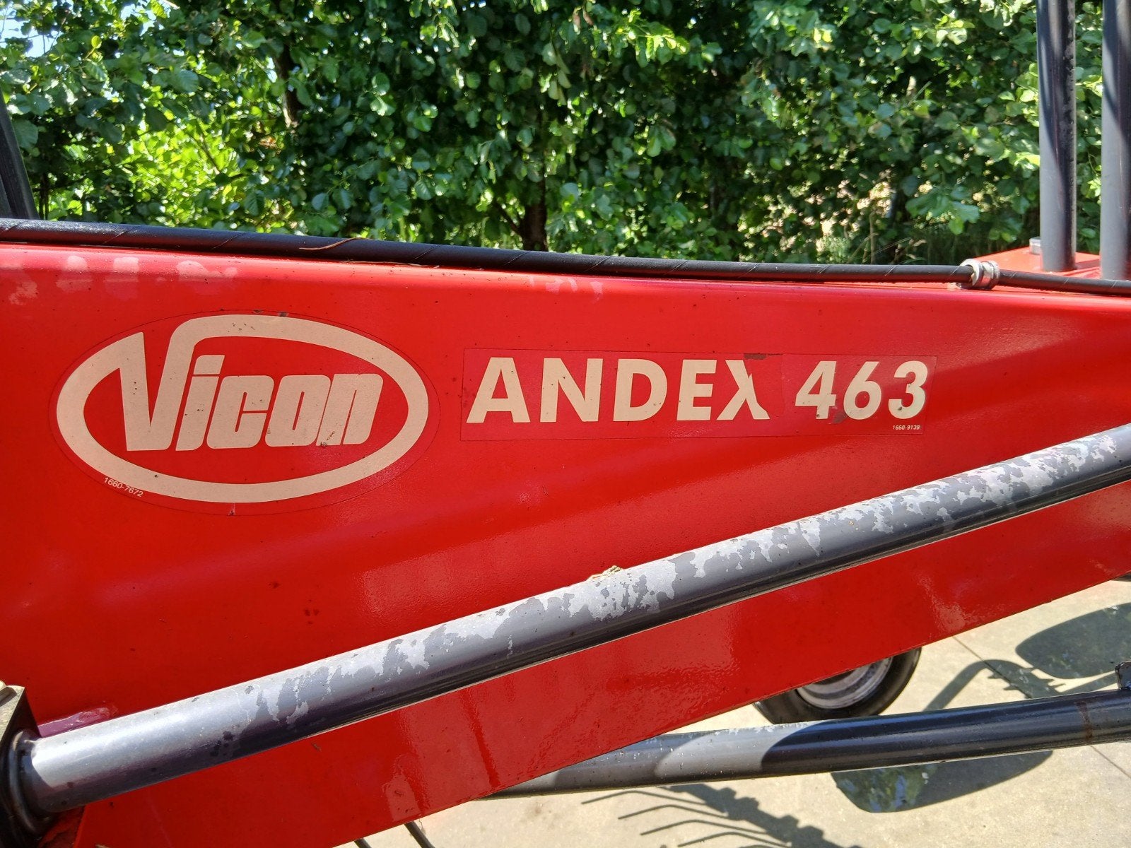 Hark Vicon andex 463, Ophalen