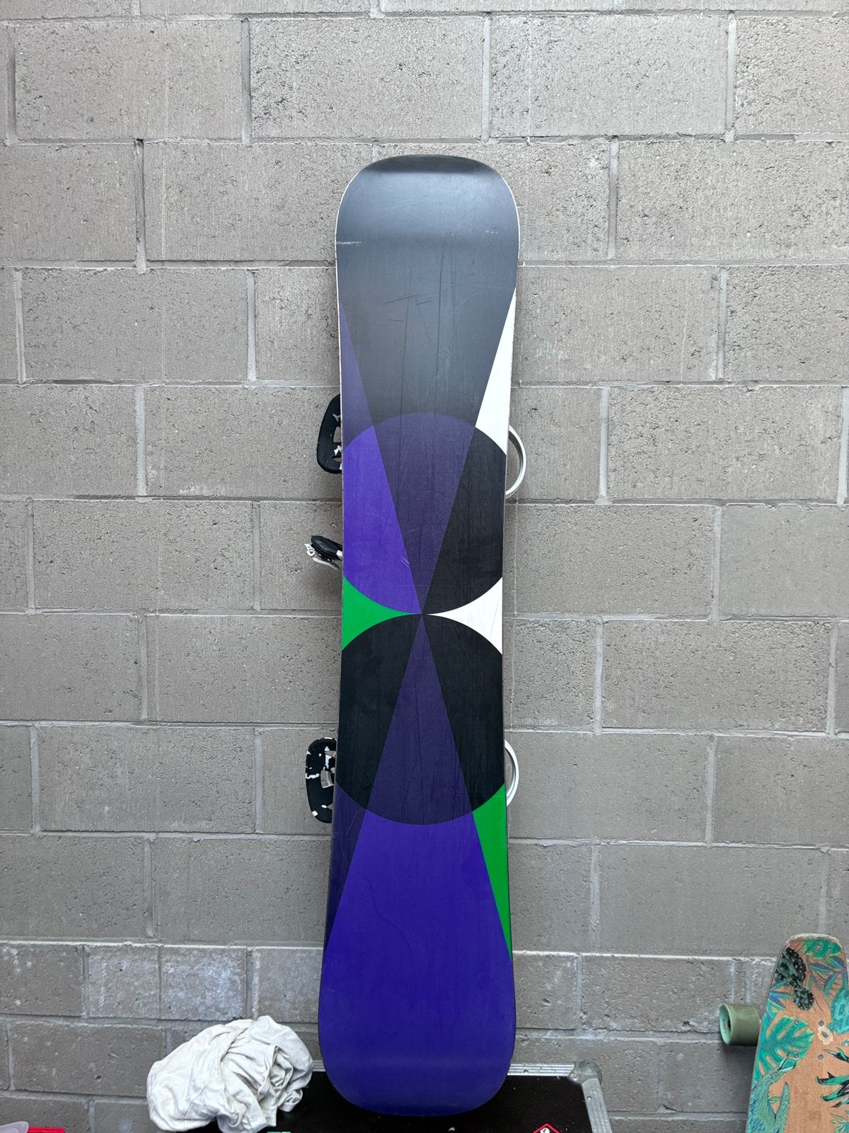 Burton Vans Snowboard set te koop, Sports & Fitness, Enlèvement, Utilisé, Planche