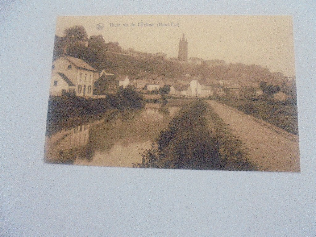 thuin vu de l'ecluse, Ophalen of Verzenden, 1940 tot 1960, Ongelopen, Henegouwen