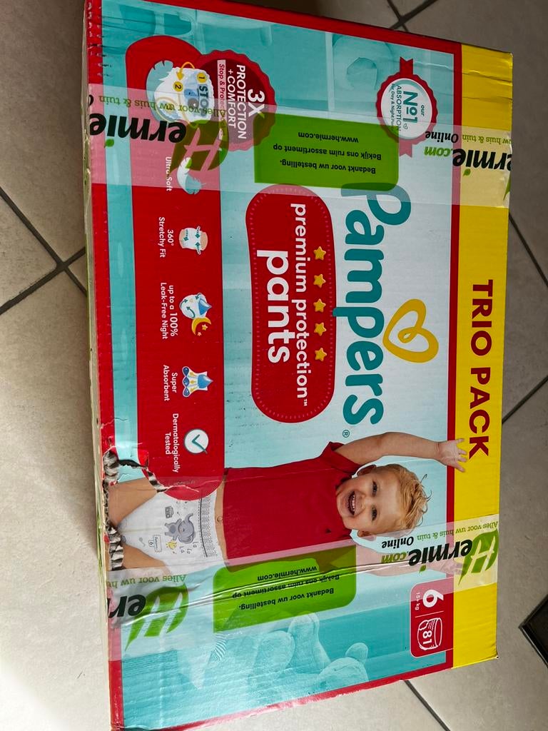 Pampers premium protection pants maat 6, Enlèvement, Neuf, Autres types, Autres marques