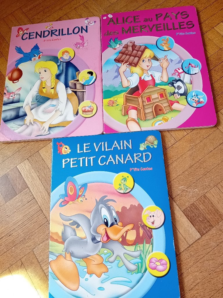 Livre cartonné petits contes, Enlèvement, Garçon ou Fille, Livre de lecture, 4 ans