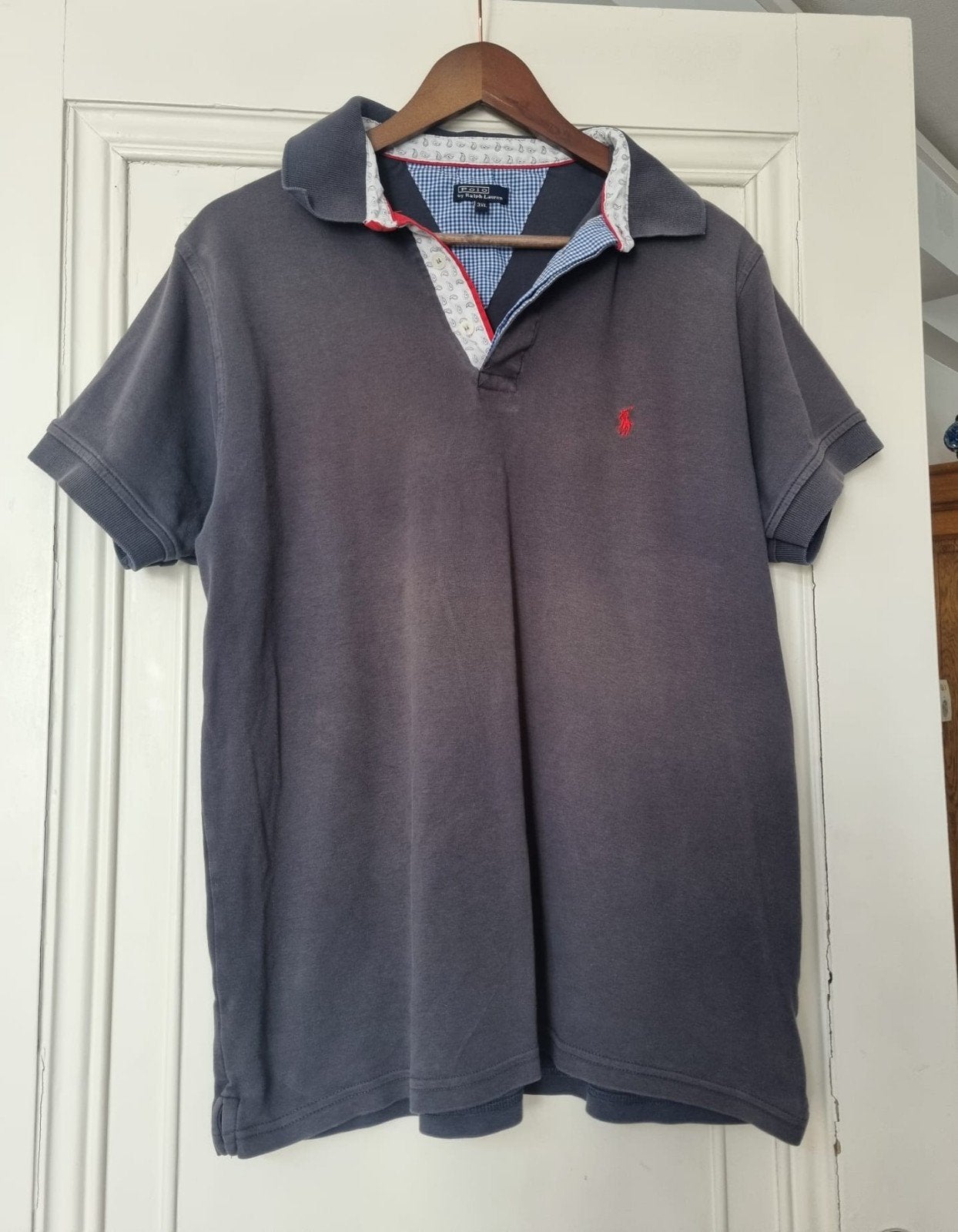 POLO RALPH LAUREN gris Taille 3XL, Gris, Enlèvement ou Envoi, Ralph Lauren, Autres tailles