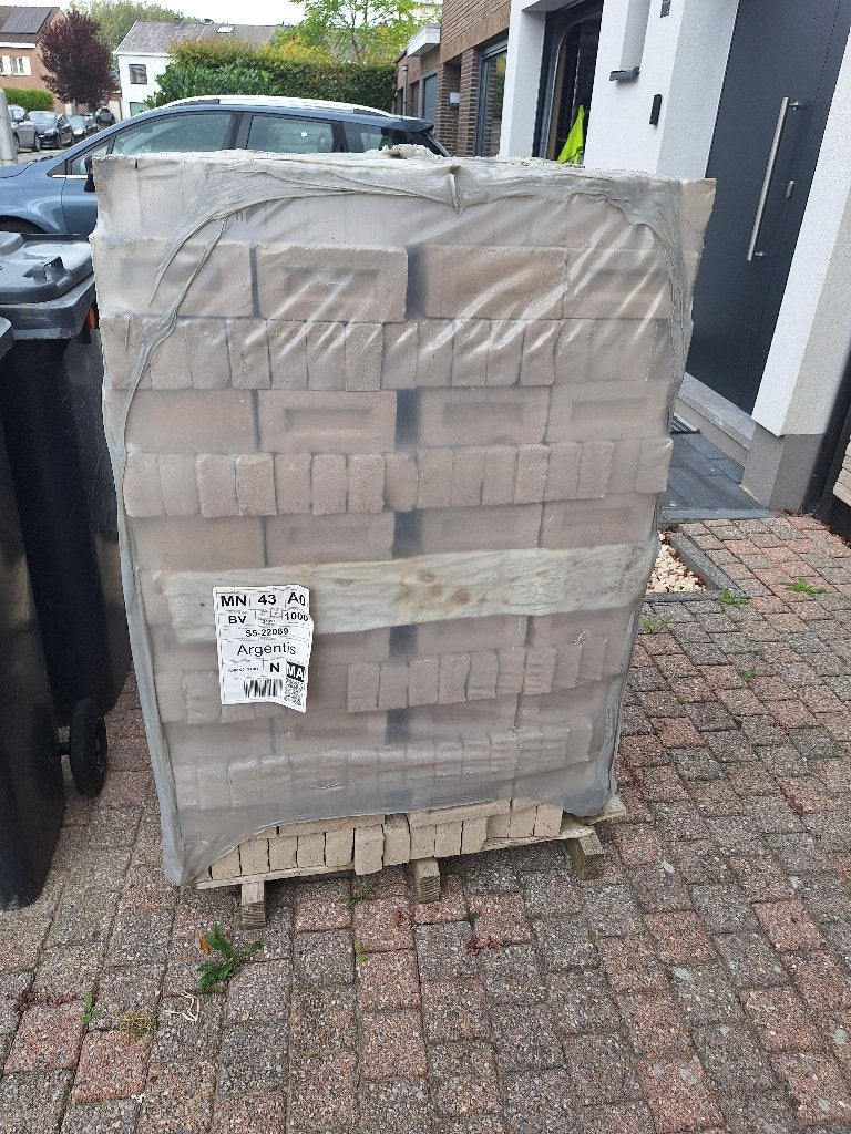 Gevelsteen, Doe-het-zelf en Bouw, Ophalen, Nieuw, Kalkzandstenen