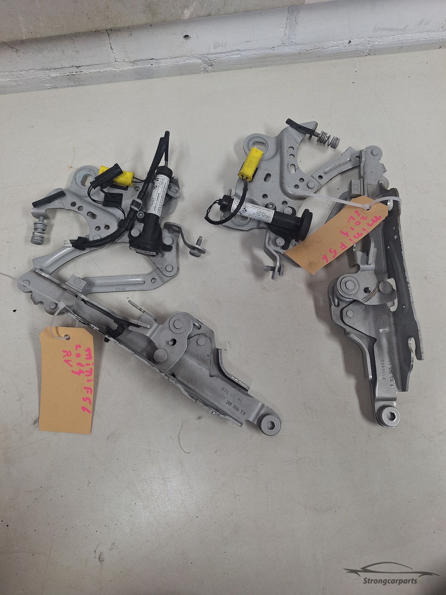 Scharnieren Motorkap met airbag Mini F56 F57 F55 Origineel, Gebruikt, -, -, Ophalen of Verzenden