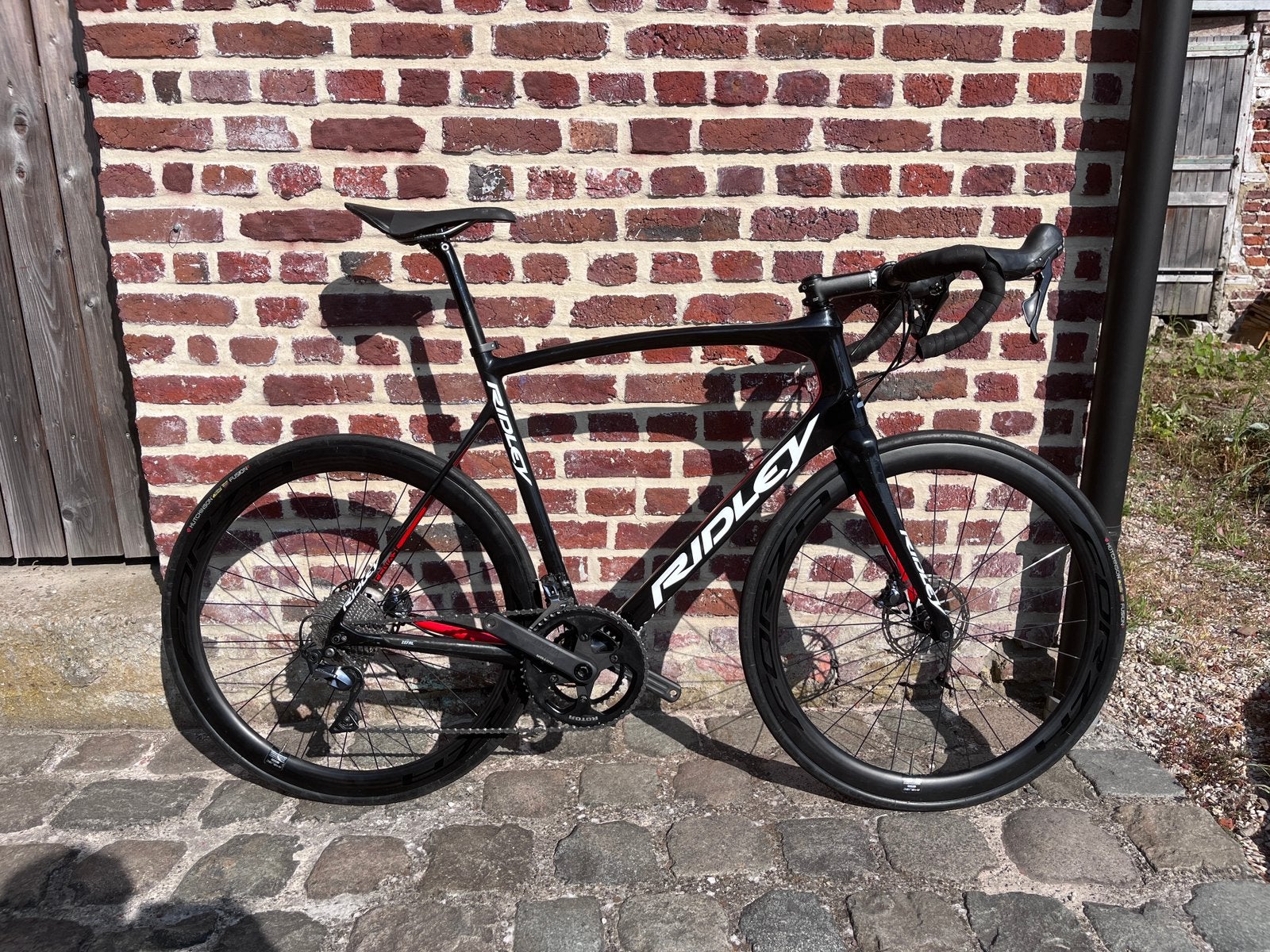 Ridley Fenix SL Disc - Ultegra - Forza 45 carbon wielen, Autres marques, 57 à 61 cm, Enlèvement, Utilisé