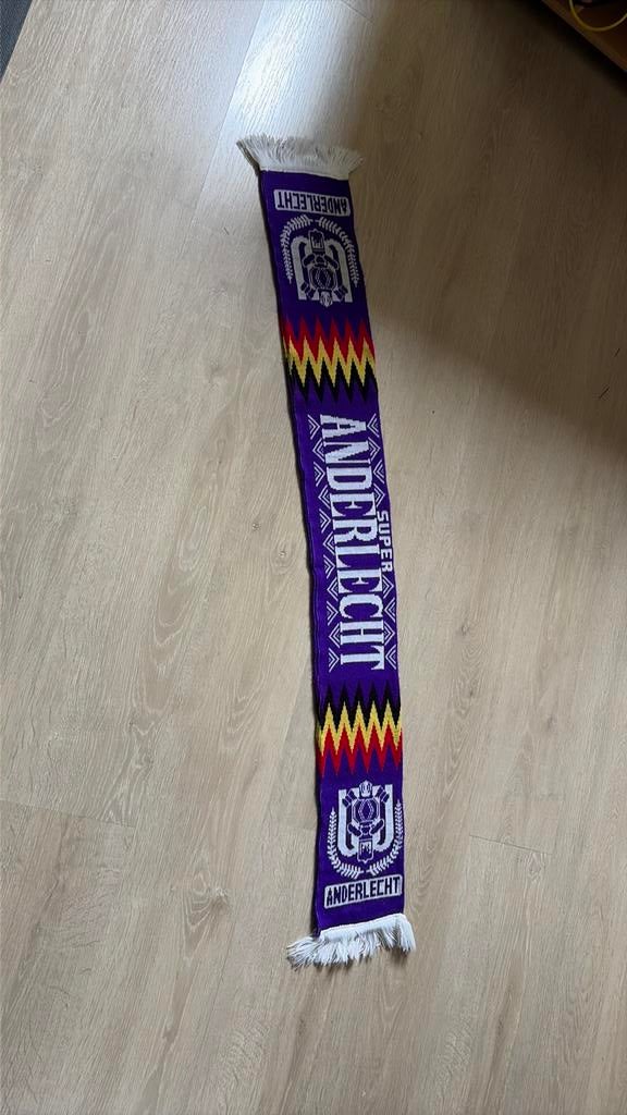 Anderlecht sjaal, Ophalen of Verzenden, Zo goed als nieuw, Vaantje of Sjaal