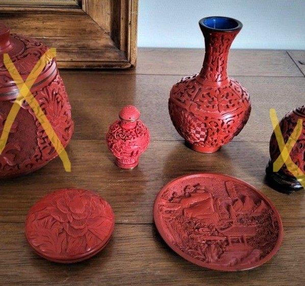 4 Cinnabar-lakken, Ophalen of Verzenden