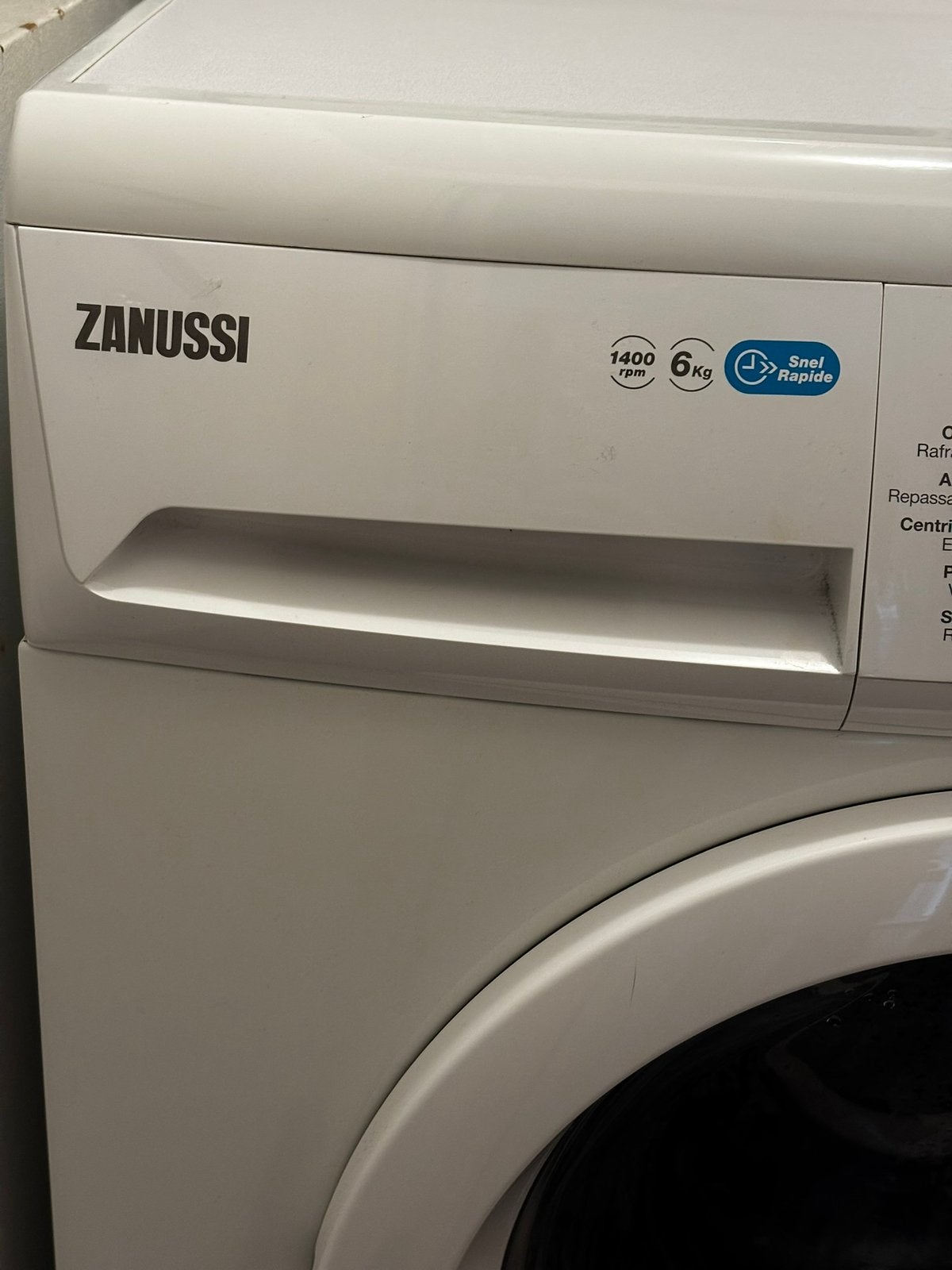 Machine à laver Zanussi, Enlèvement, Comme neuf