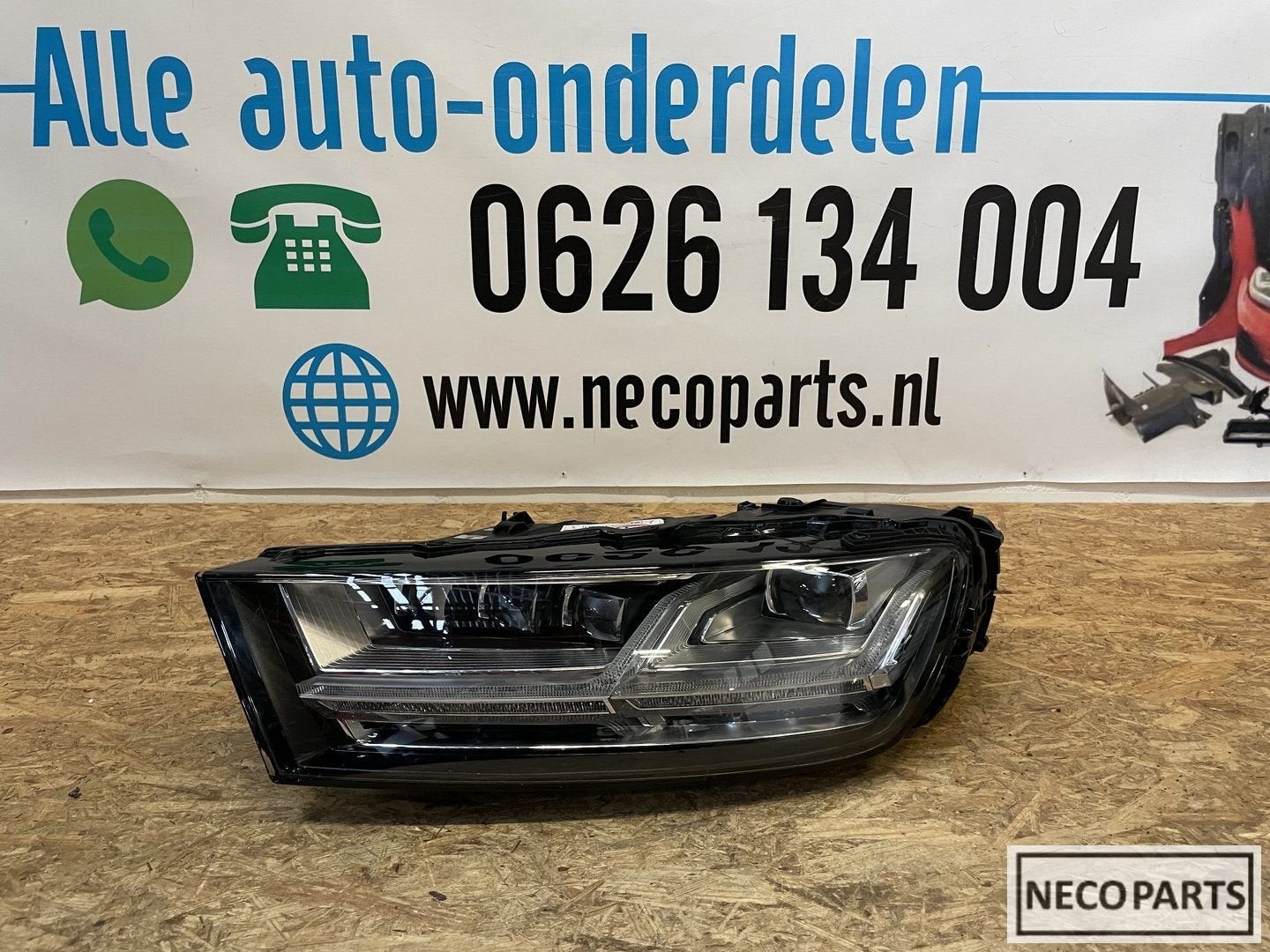 AUDI Q7 4M MATRIX LED KOPLAMP LINKS 4M0941035 ORIGINEEL, Gebruikt, -, -, Ophalen of Verzenden
