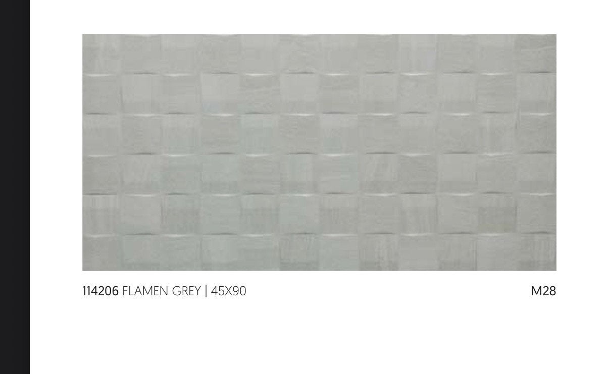 Recherche 5m2 de ce modele de carrelage flamen grey 45/90, Enlèvement, Comme neuf