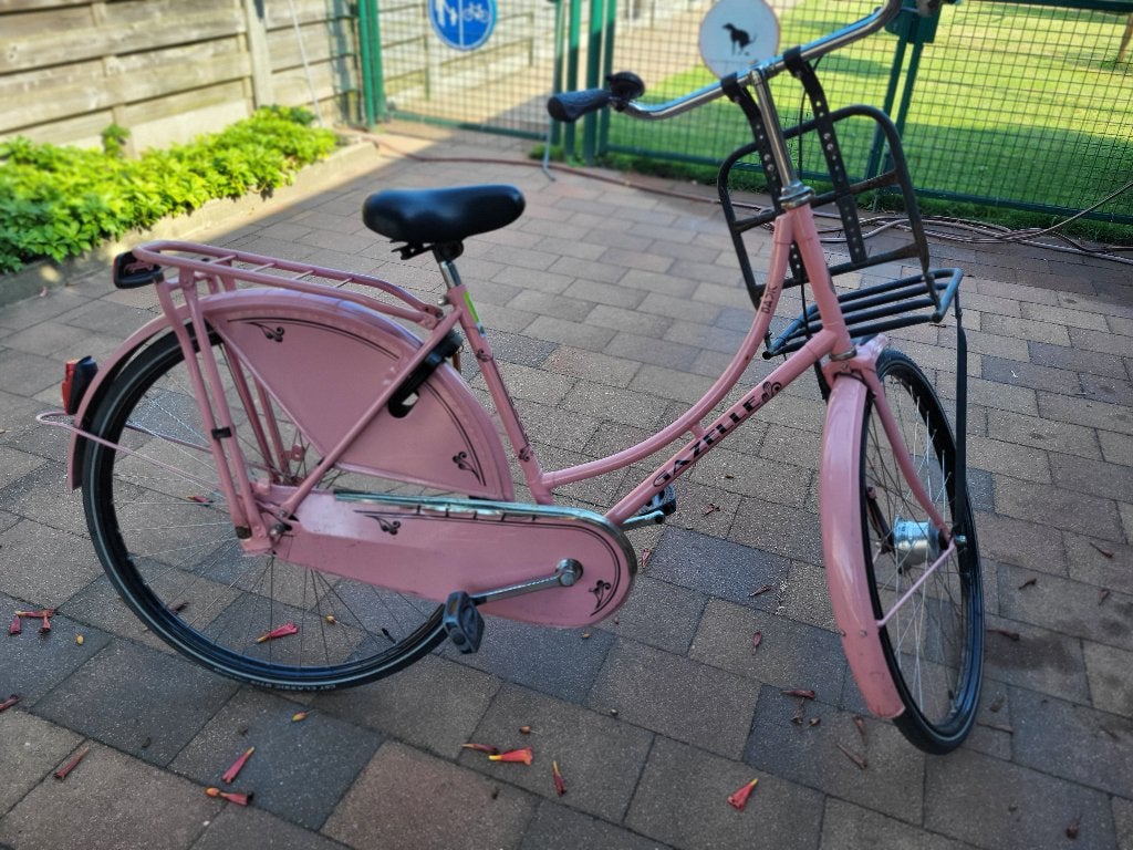 Dames fiets, Ophalen, Schijfrem, Gazelle, 53 tot 56 cm