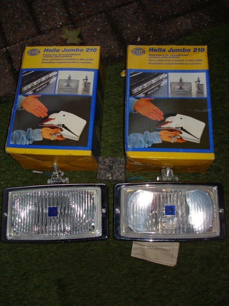 HELLA JUMBO 210 HALOGEN DRIVING LAMP VINTAGE CLASSIC, Auto-onderdelen, Ophalen, Nieuw