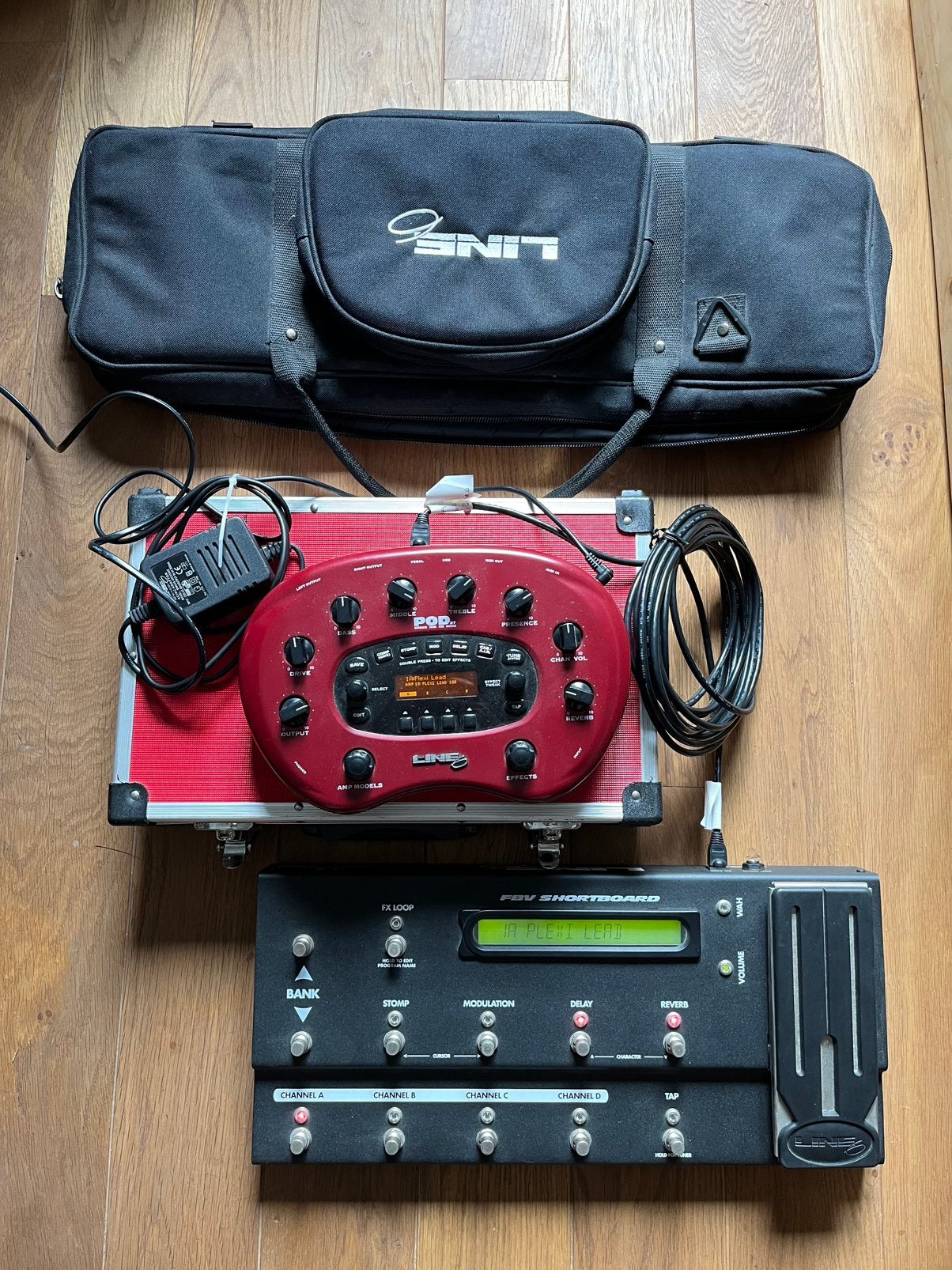 Line 6 POD xt+ FBV shortboard, Muziek en Instrumenten, Effecten, Ophalen of Verzenden, Gebruikt, Multi-effect