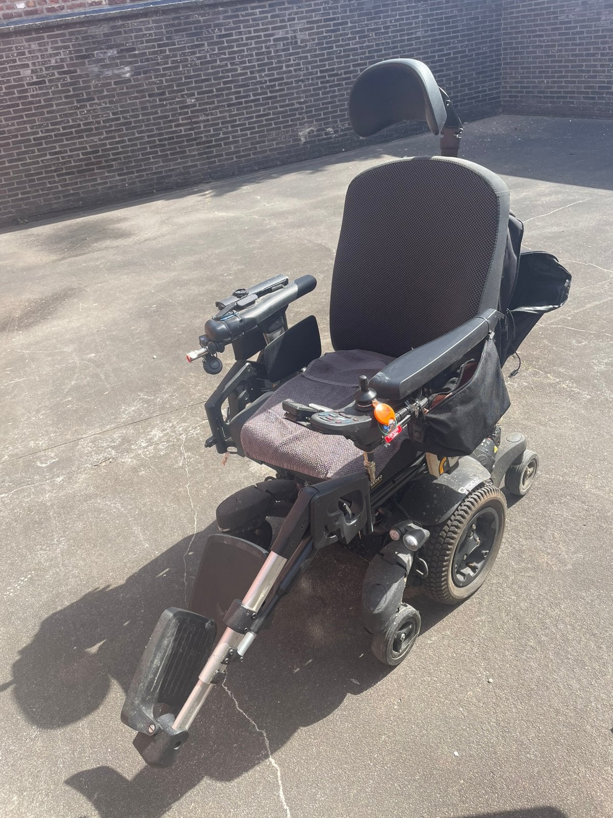 Elektrische rolstoelen, Ophalen, Gebruikt