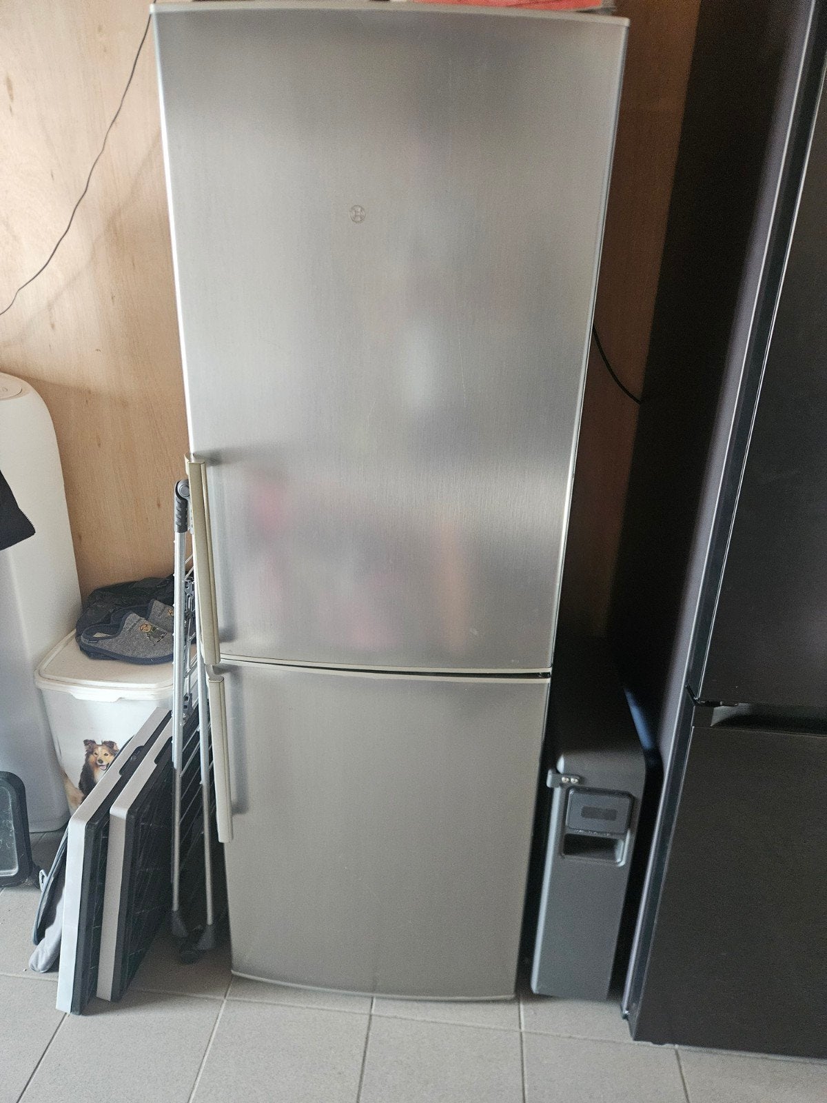 Bosch koel-vriescombinatie, Elektronische apparatuur, Koelkasten en IJskasten, Ophalen, Gebruikt, 200 liter of meer, 160 cm of meer
