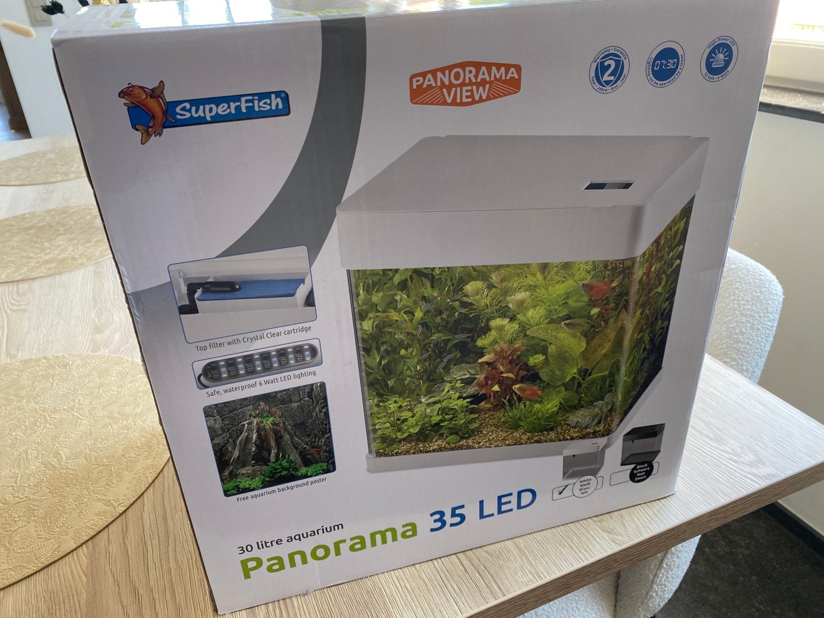 Aquarium NIEUW, Tuin en Terras, Ophalen, Zo goed als nieuw