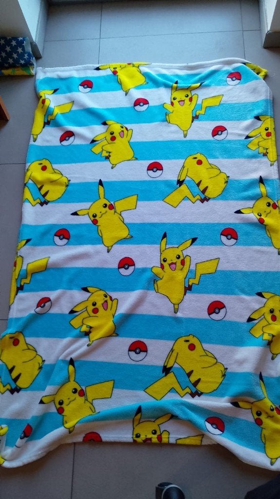 fleece dekentje 90-140 Pokemon, Ophalen of Verzenden