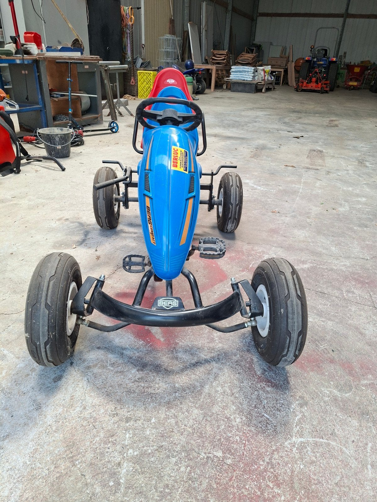 gocart, Enlèvement, Berg