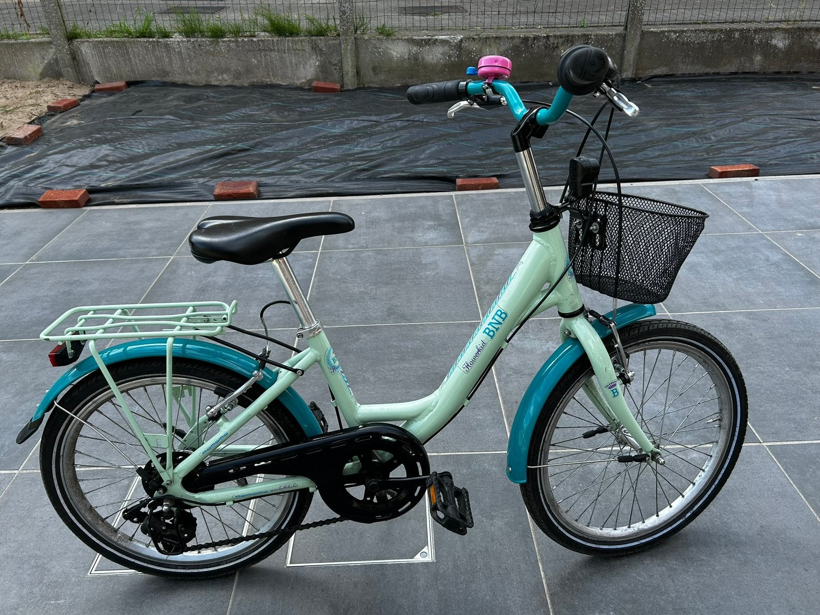Kinderfiets meisje 20”, Vélos & Vélomoteurs, Vélos | Filles, Frein sur jante, Frein à main, Utilisé, 20 pouces