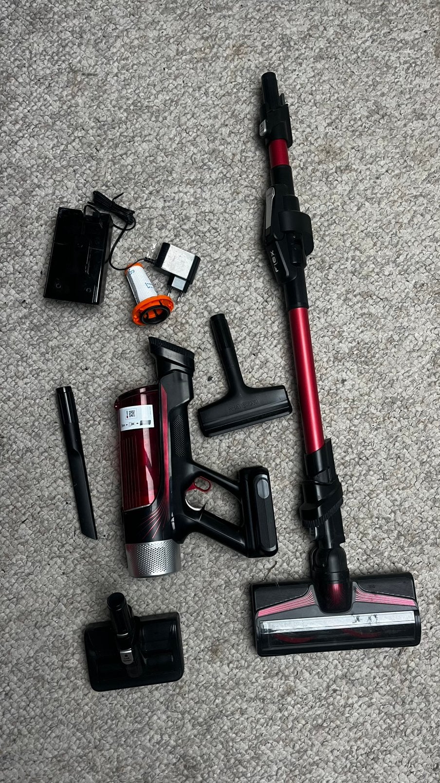 Steelstofzuiger rowenta x force flex, Elektronische apparatuur, Ophalen, Zo goed als nieuw, Steelstofzuiger, Rowenta