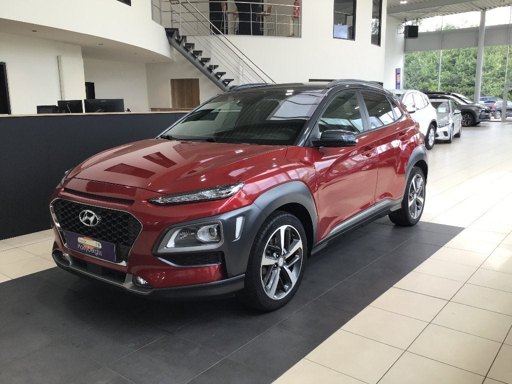 Hyundai Kona 1.6 T-GDi 4WD AUTOMAAT BJ03/2019 47117KM AIRCO, Leder, Bedrijf, 5 zetels, 5 deurs