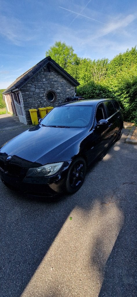 Bmw e91 320d 163ch, Auto's, Achterwielaandrijving, Zwart, Overige kleuren, 5 deurs