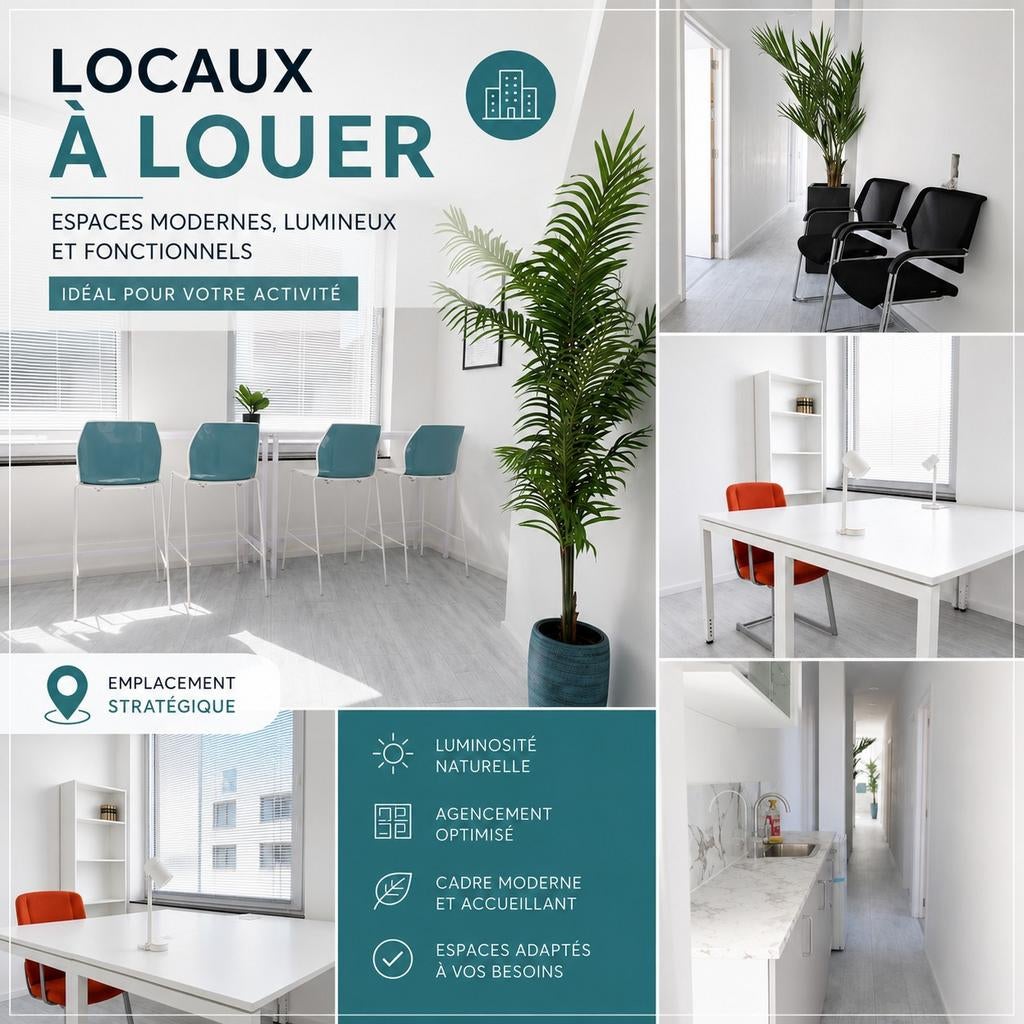 Bureaux à louer (Forest), Immo, Bruxelles