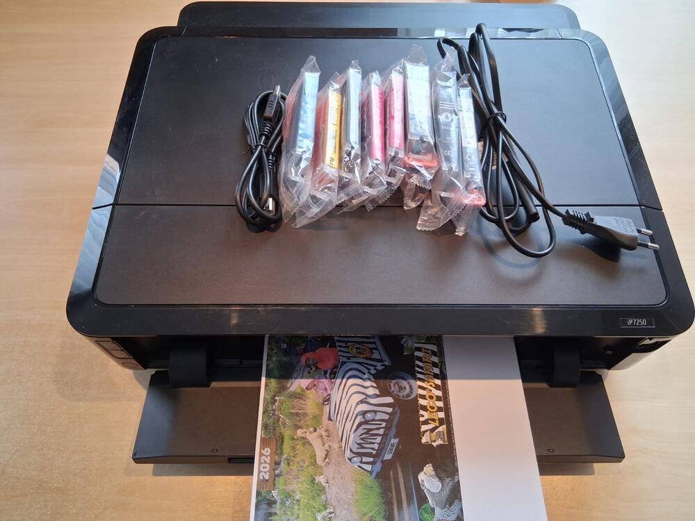 Prinnter Canon IP7250, Computers en Software, Canon PIXMA, Gebruikt, Kleur printen, Printer