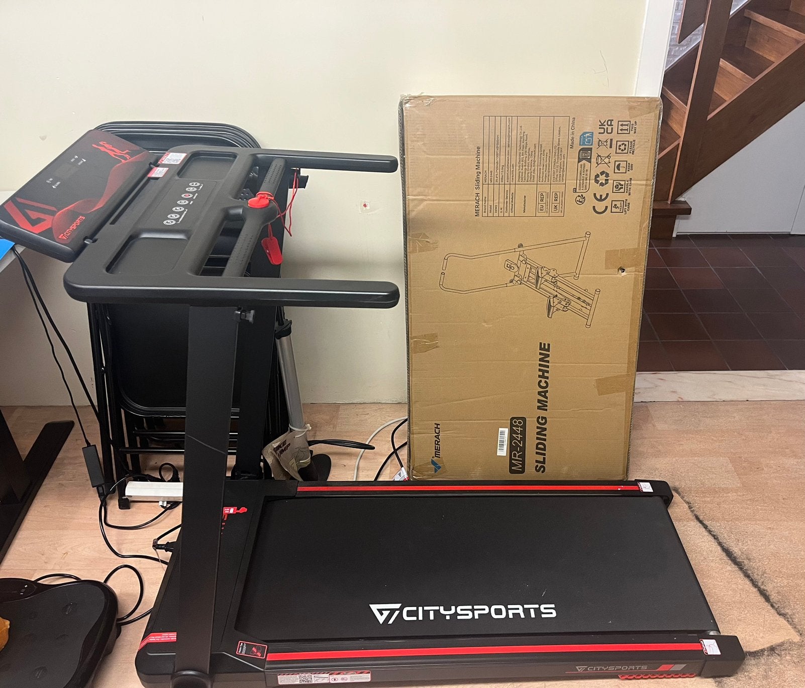Citysport WP9 elektrische loopband - OPHALEN, Sport en Fitness, Ophalen, Zo goed als nieuw