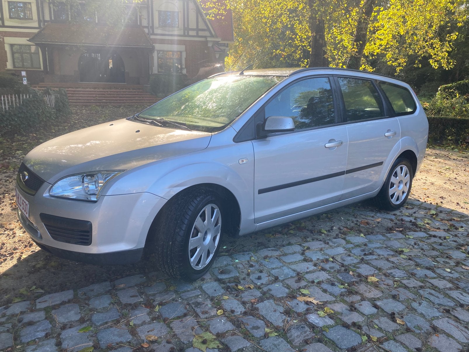 Ford focus 1.8 tdci mk2 break station wagen 2007 grijs, Auto's, Focus, Break, Grijs, Particulier