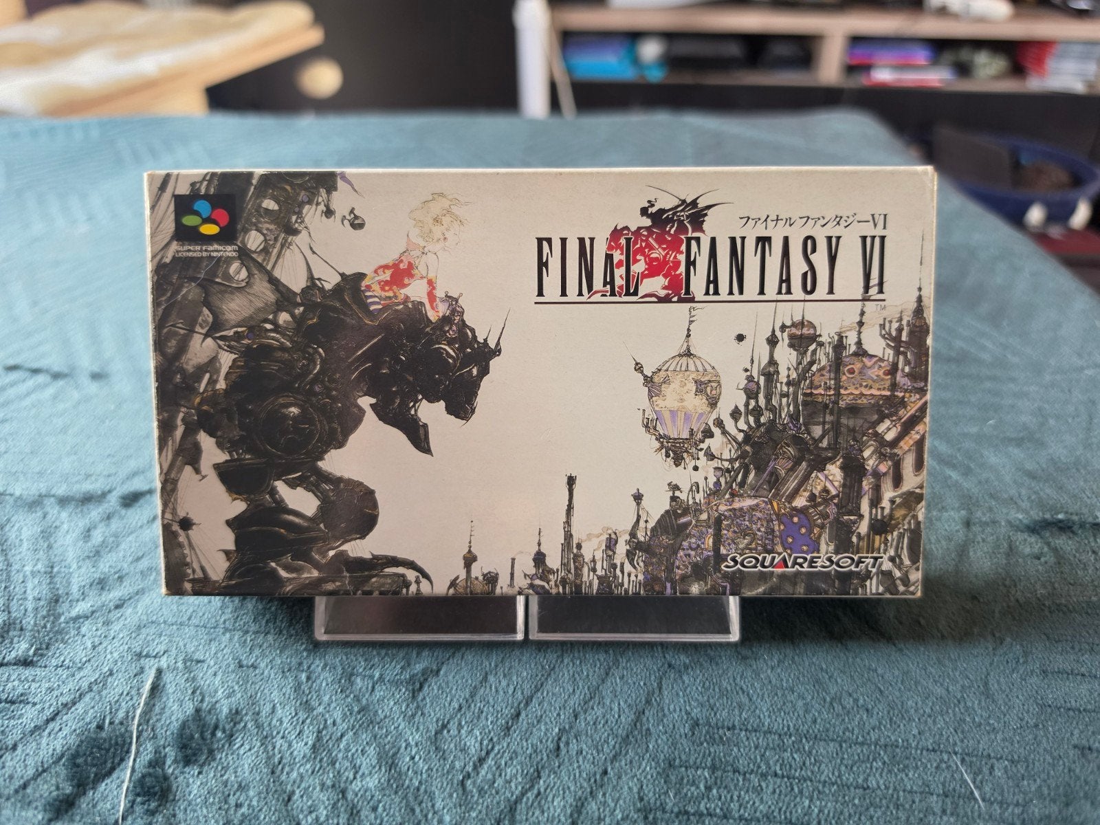 Final Fantasy 6 - Nintendo Super Famicom - Japans, Games en Spelcomputers, Games | Nintendo Super NES, Ophalen of Verzenden, Zo goed als nieuw