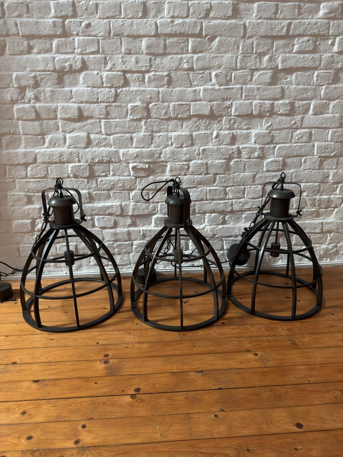 Hanglamp Leenbakker industrie en loft stijl, Huis en Inrichting, Ophalen, Zo goed als nieuw