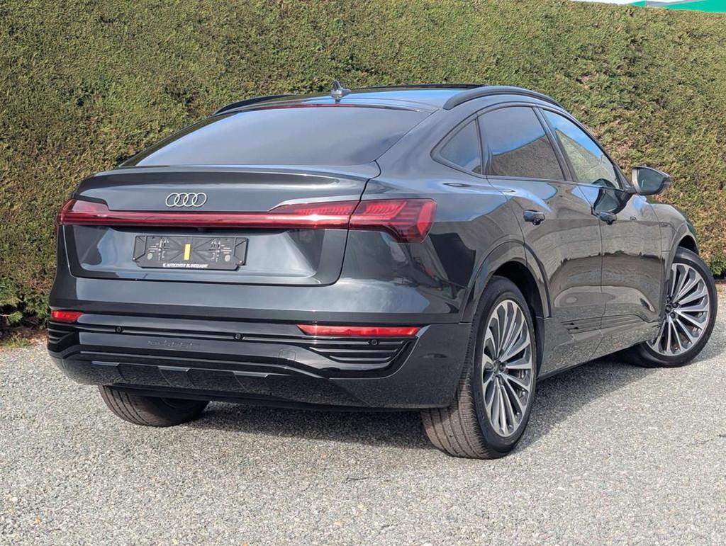 Audi Q8 e-tron Opendak- B&O- gekoelde zetels -106 kWh, Automaat, Gebruikt, Zwart, 408 pk