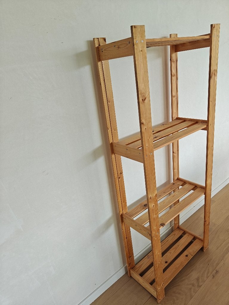 Houten rek Albert Ikea, Ophalen, Gebruikt