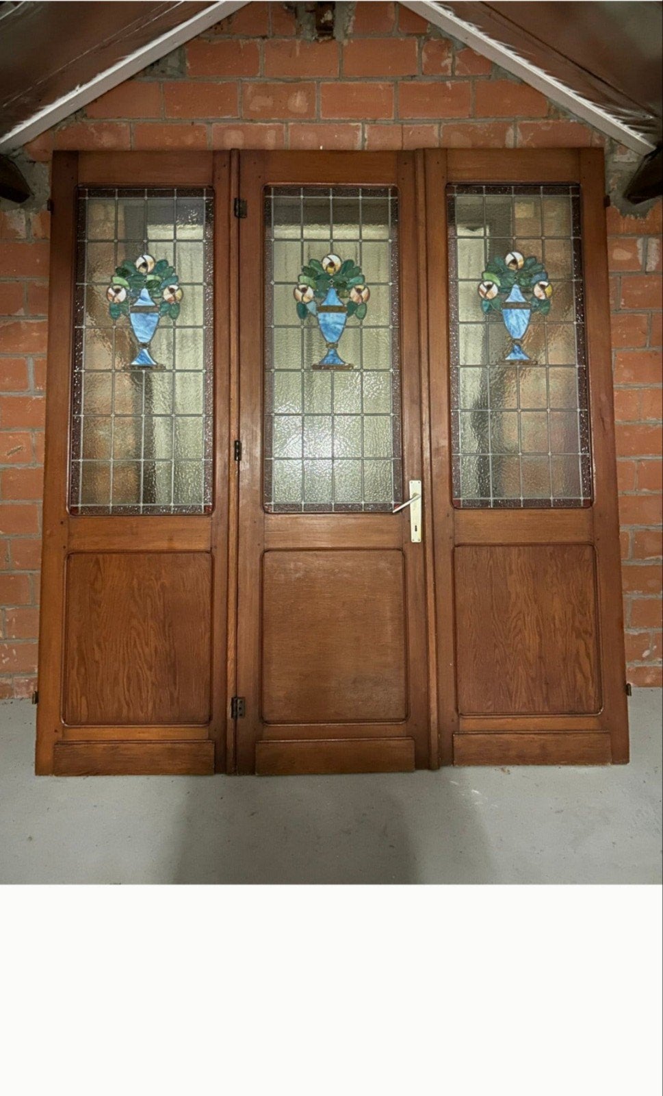 prachtige deur in glas in lood, Doe-het-zelf en Bouw, Ophalen, Glas in lood