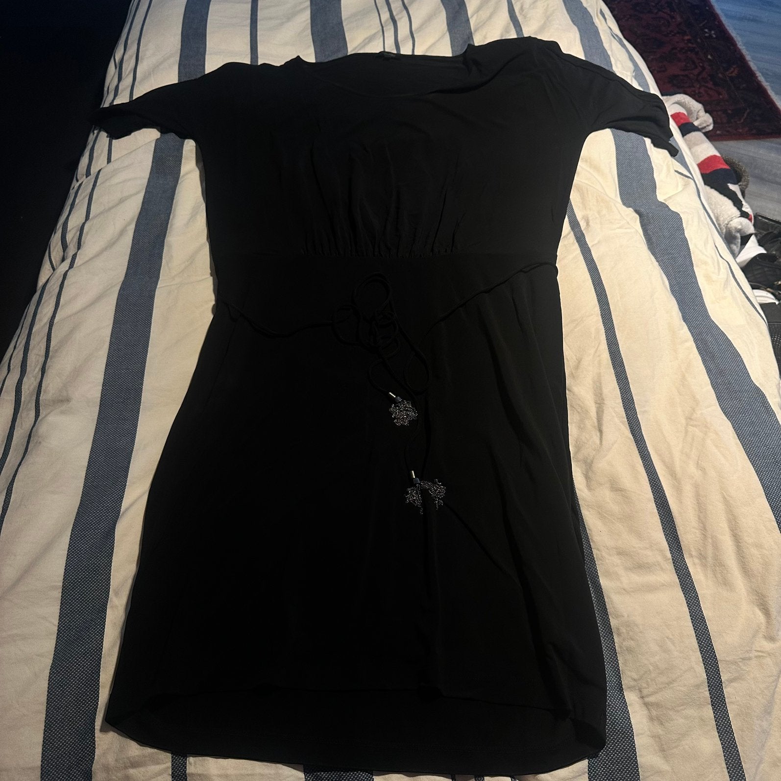 Zwarte jurk Claudia strässer maat 44, Kleding | Dames, Jurken, Ophalen of Verzenden, Zo goed als nieuw, Maat 42/44 (L)