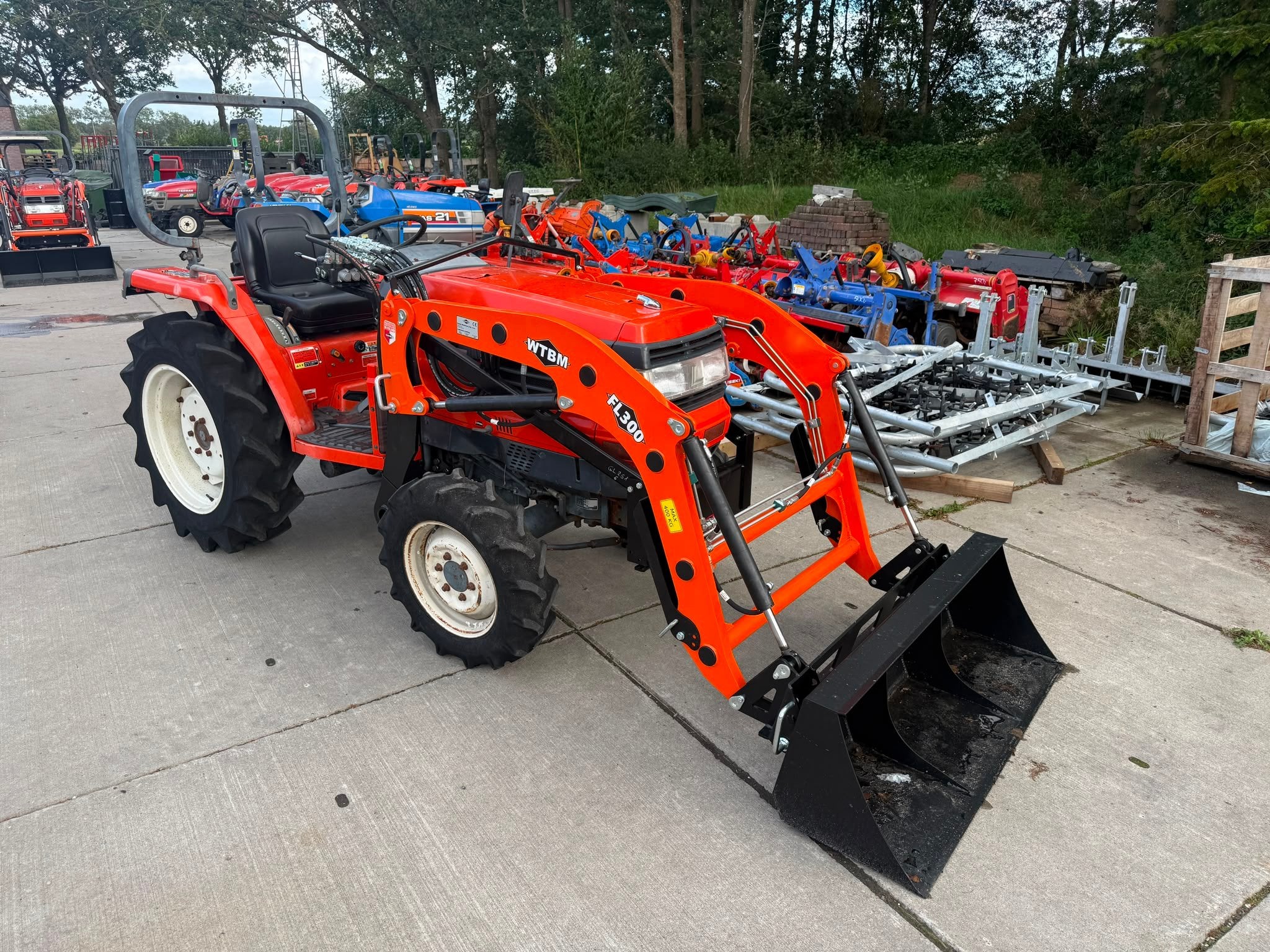 Kubota GL261 met voorlader, Autres types