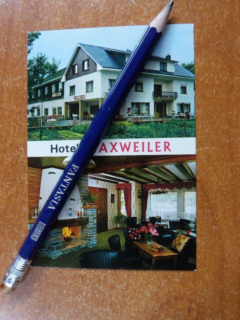 Ouren Reuland Hôtel Waxweiler carte de visite, Collections, Envoi, 1960 à 1980, Non affranchie, Liège
